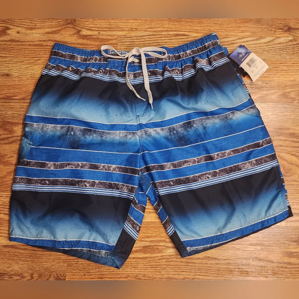 NWT Kanu Surf Men's Swim Trunks Size XXL Kanu Board Shorts